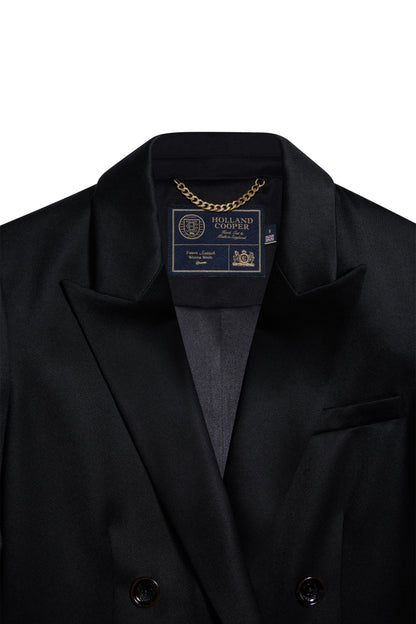 The Portman Blazer (Black Twill)