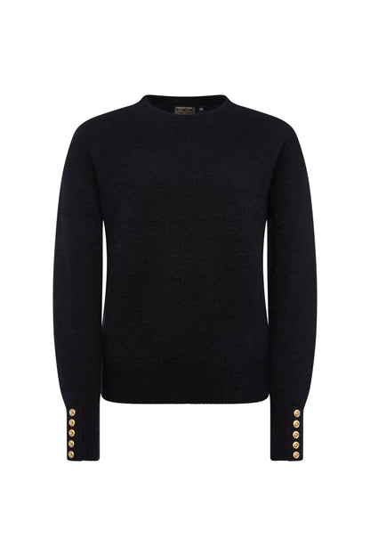 Tori Crew Neck Knit (Black)