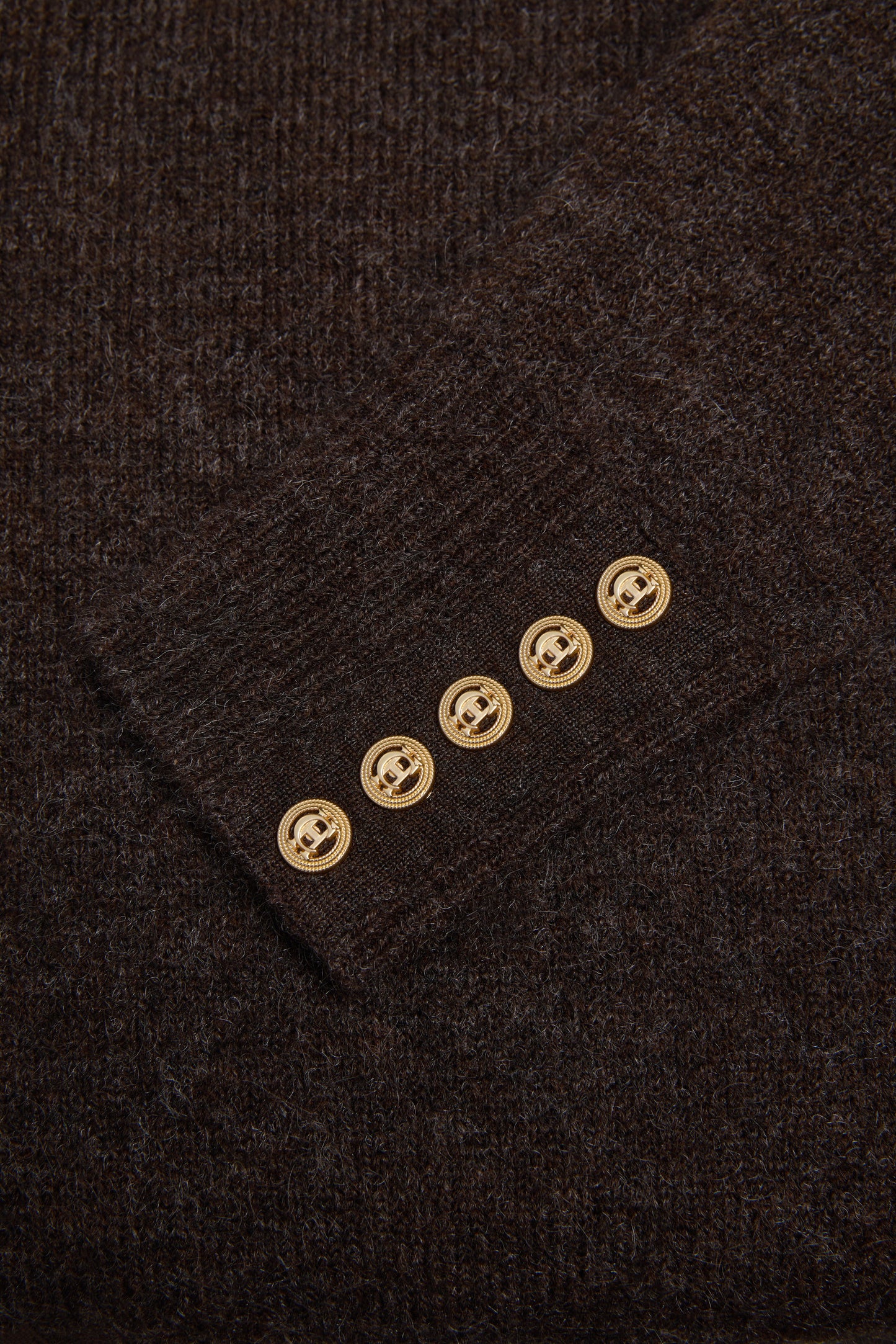 Tori Crew Neck Knit (Chocolate)
