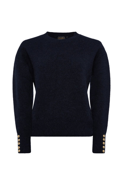 Tori Crew Neck Knit (Ink Navy)