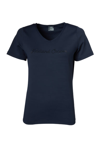 Training V-Neck Tee (Ink Navy)