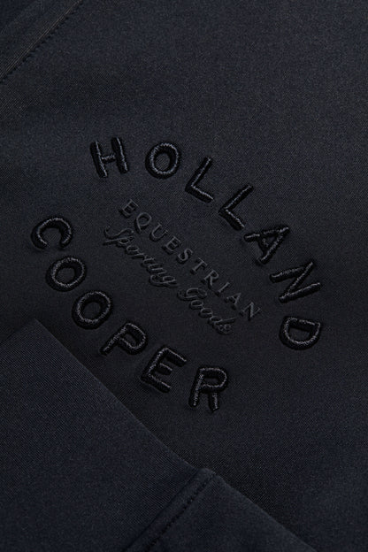 Training Zip Through Sweat (Black)