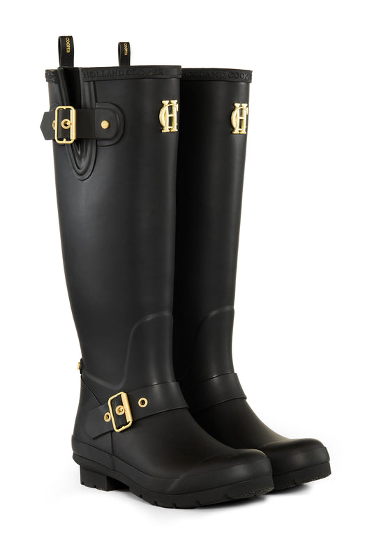 Unlined Regency Wellington (Matte Black)