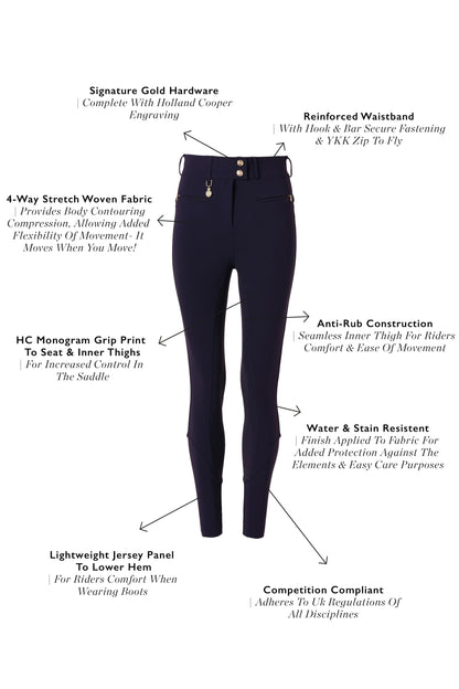 Windsor Breeches (Ink Navy)