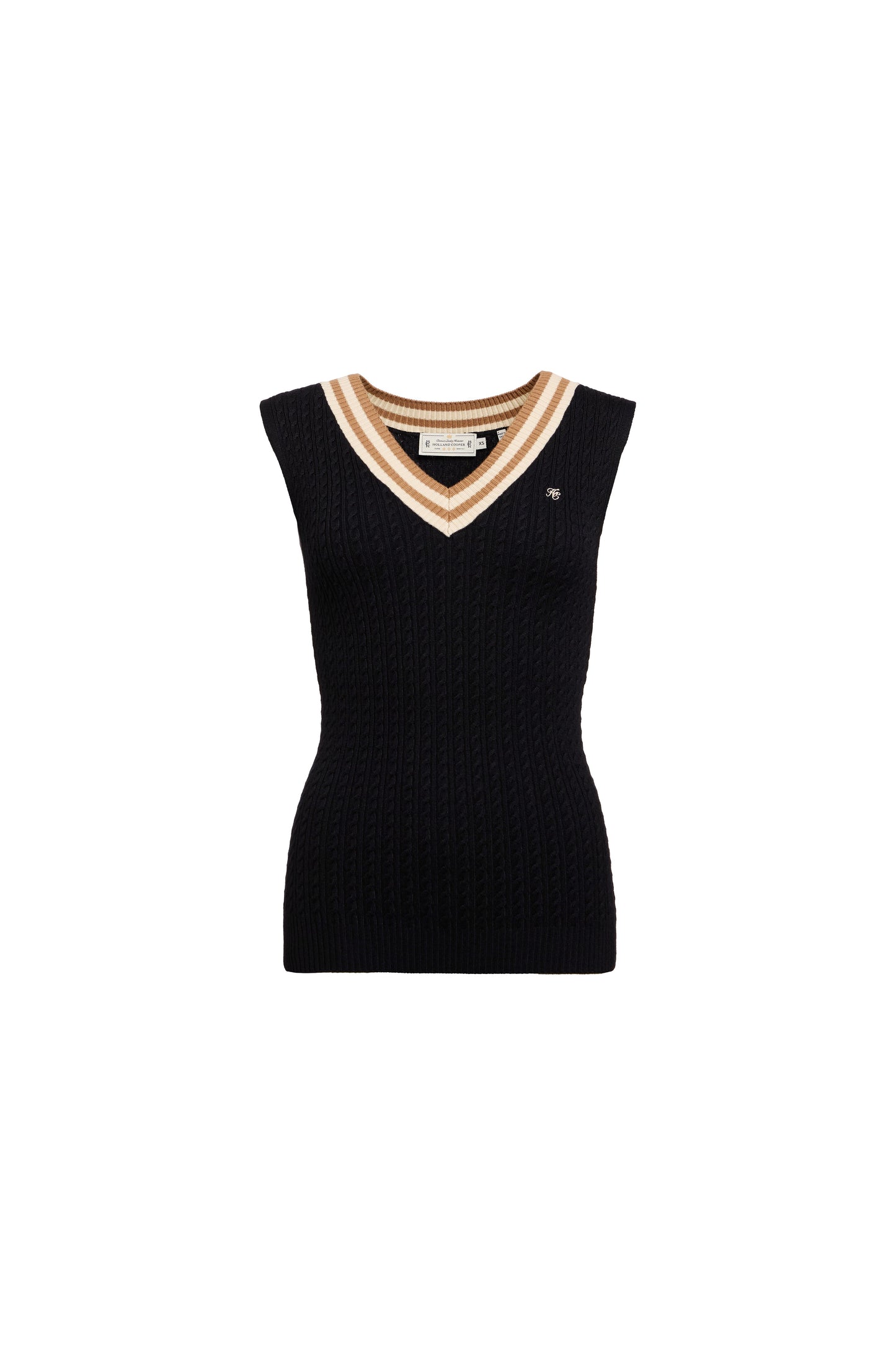Zoe Sleeveless Tank (Ink Navy)