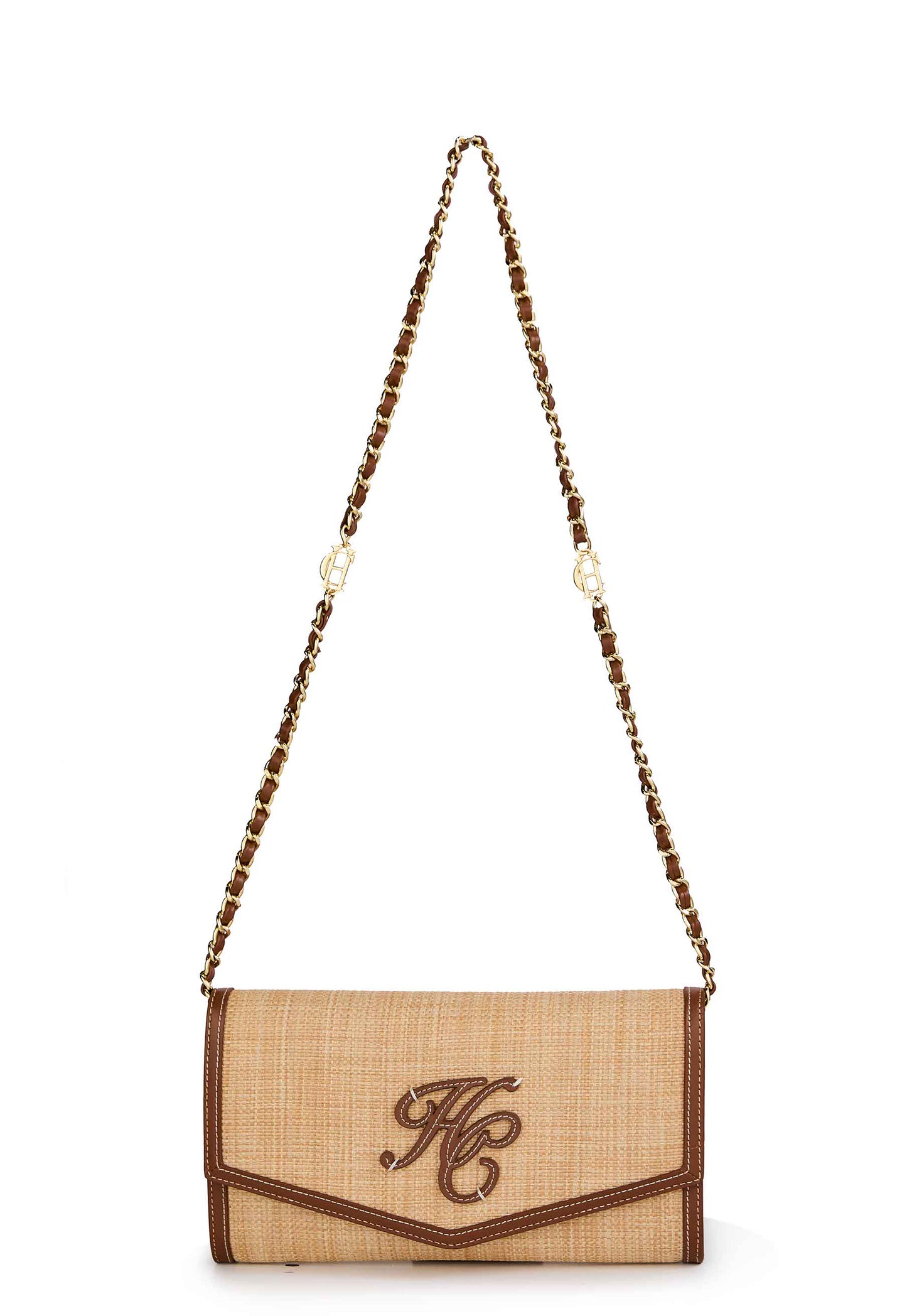 Amalfi Clutch Bag (Natural Tan)