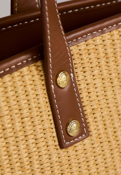 Amalfi Shopper (Natural Tan)