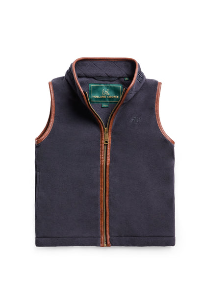 Little Country Fleece Gilet (Ink Navy)
