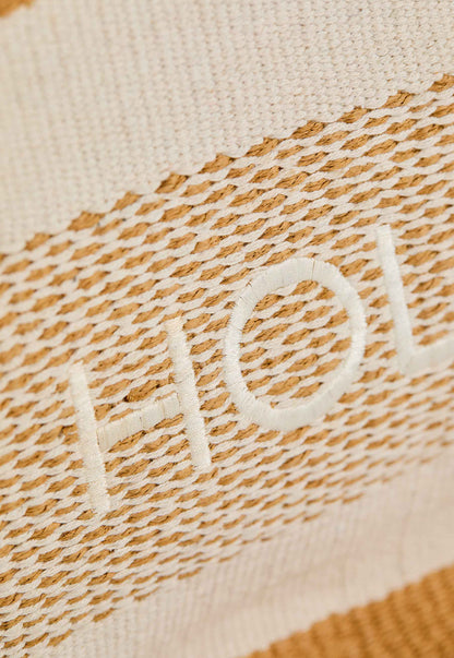 Cannes Beach Bag (Natural Cream)