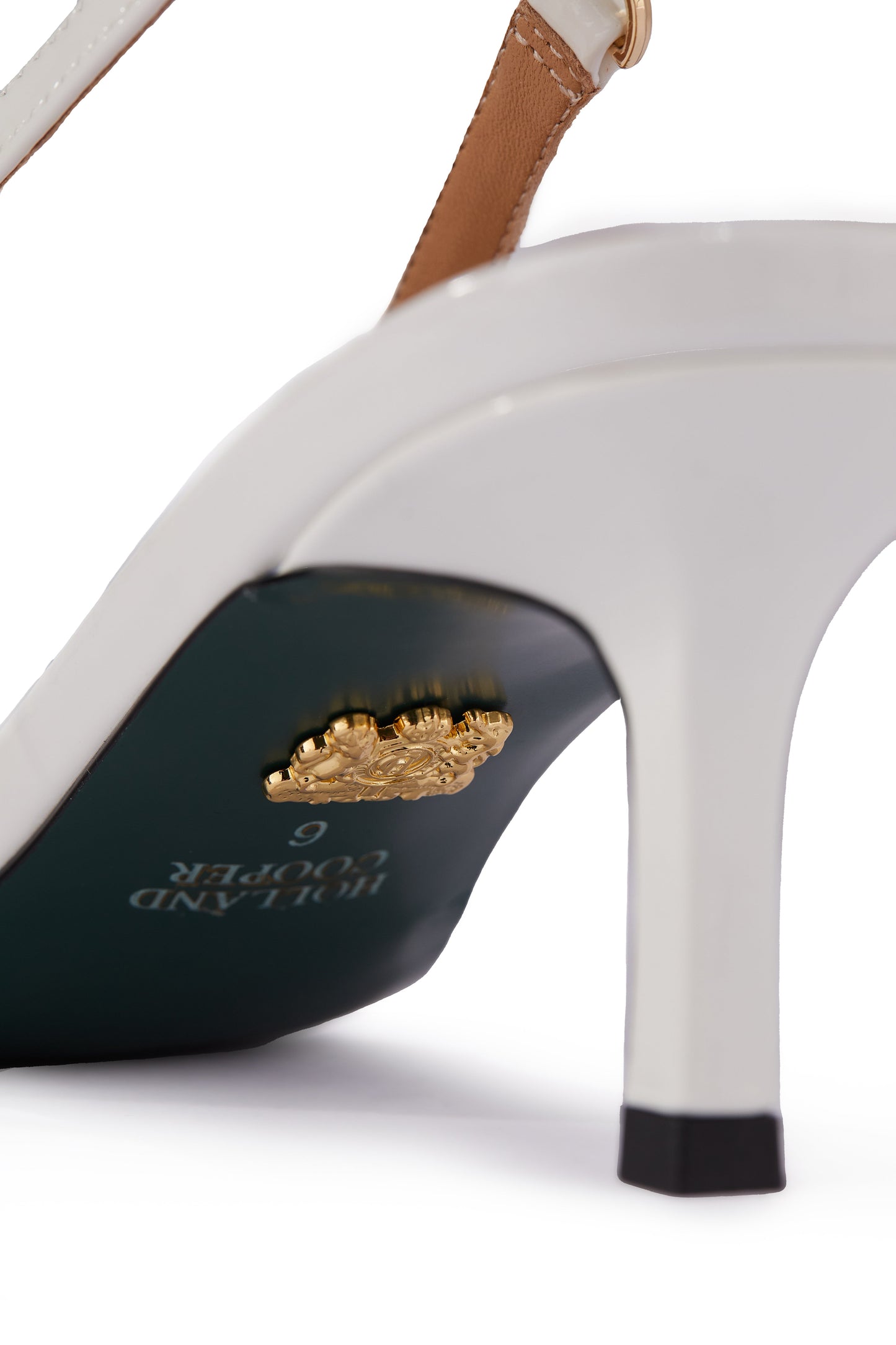 Regency Kitten Heel (Clear White)