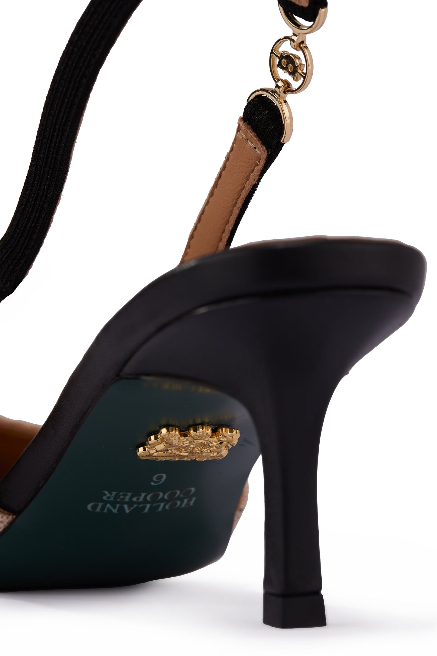 Regency Kitten Heel (Nude Black)