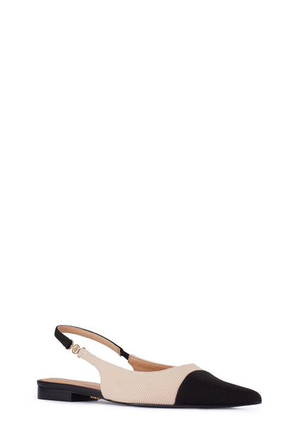 Regency Slingback (Nude Black)