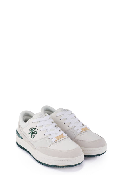 Retro Trainer (White Racing Green)