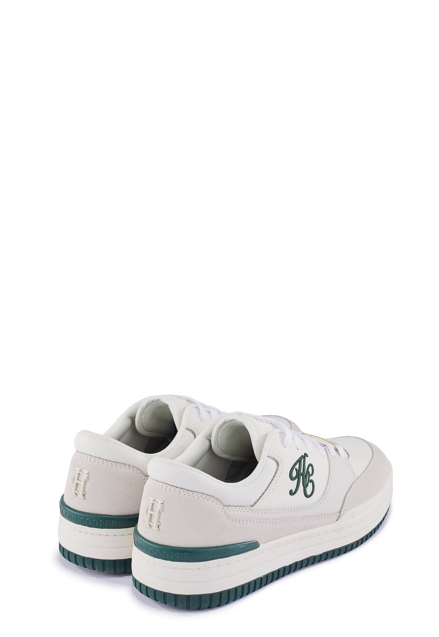 Retro Trainer (White Racing Green)