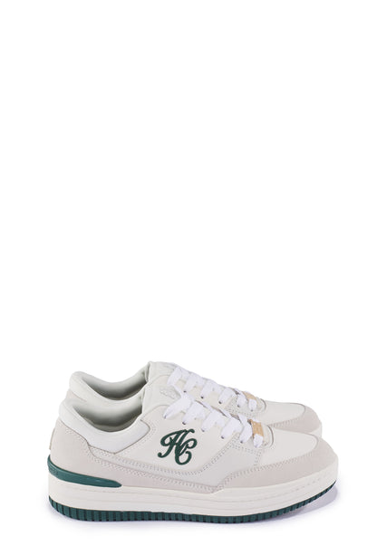 Retro Trainer (White Racing Green)