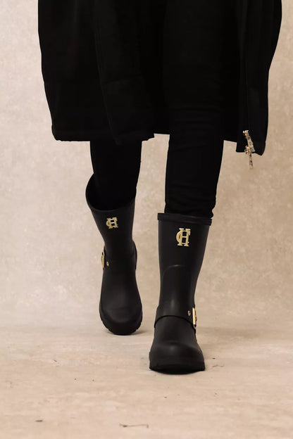 Unlined Chelsea Wellington (Matte Black)