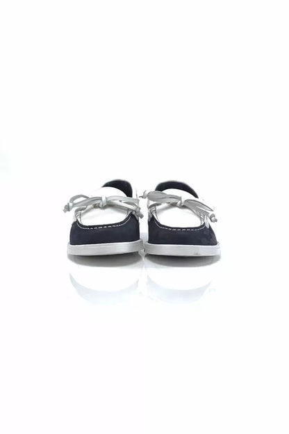 Padstow Deck Shoe (Navy White)