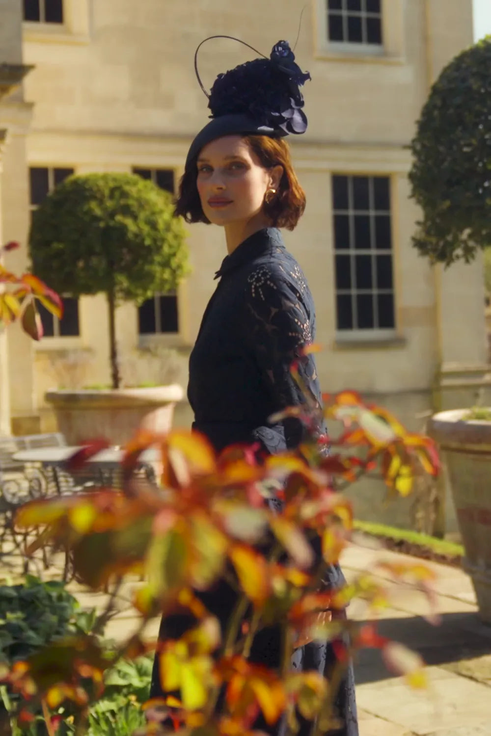 Annabel Lace Dress (Ink Navy)