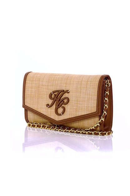 Amalfi Clutch Bag (Natural Tan)