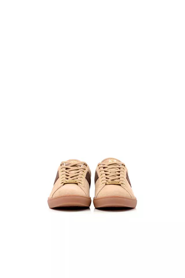 Knightsbridge Court Trainer (Taupe Dark Chocolate)