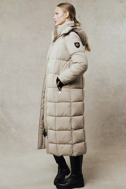 Carrington Longline Coat (Stone)