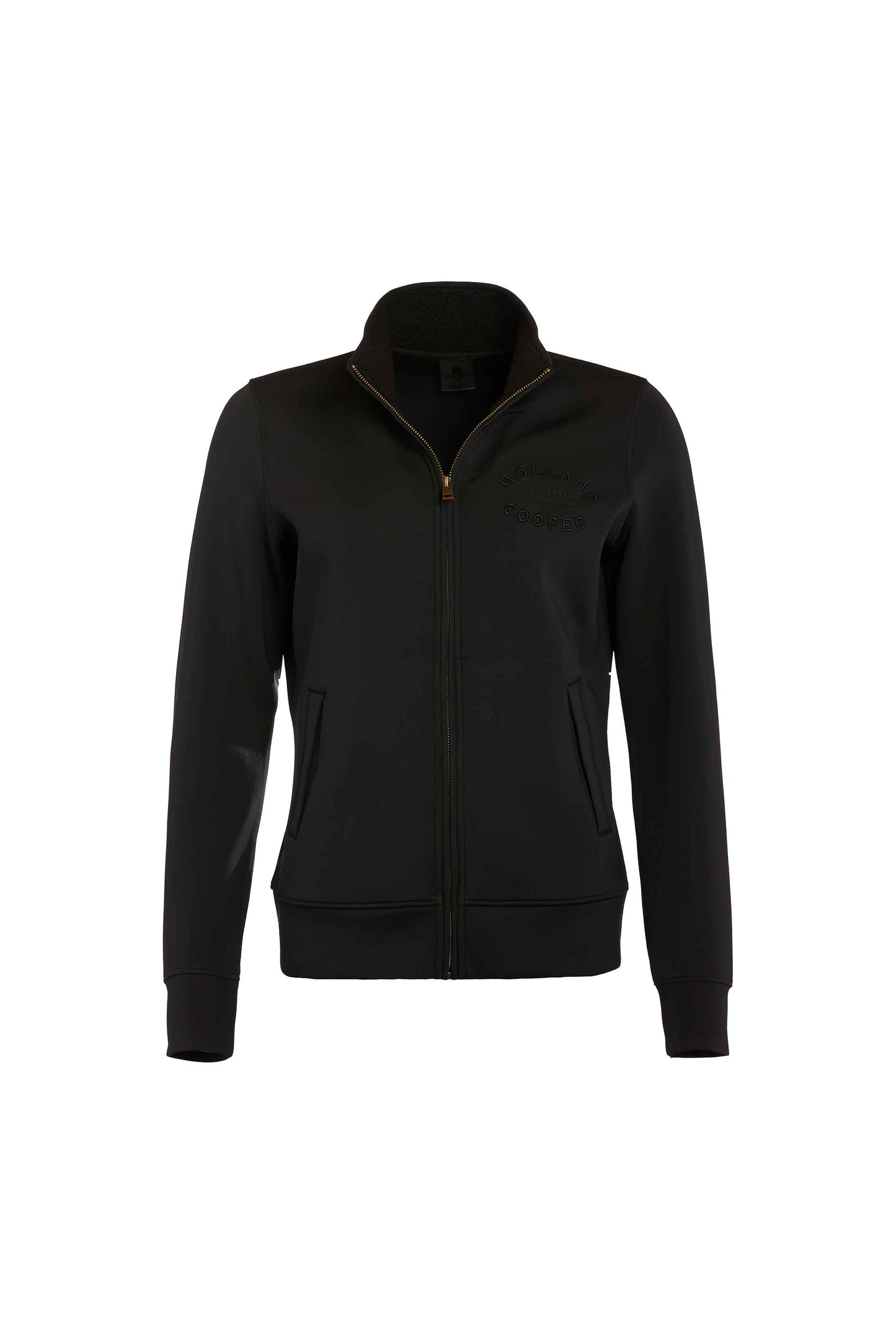 Training Zip Through Sweat (Black)